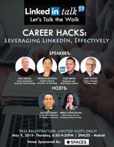 Read more about the article LinkedIn Talk – CareerHacks-LeveragingLinkedIn