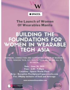 Read more about the article The Launch of Women Of Wearables Manila