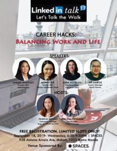 Read more about the article LinkedIn Talk: Career Hacks- Balancing Work & Life